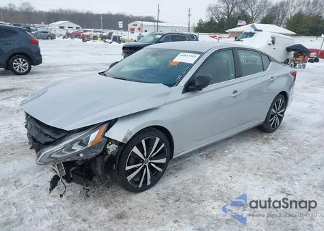 2021 Nissan Altima Sr Fwd из США, поврежденный, VIN 1N4BL4CV3MN371974